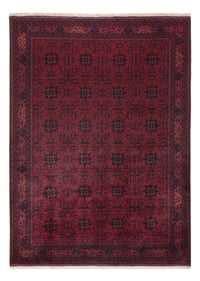 Afghan Rug - Royal - 281 x 199 cm - dark red