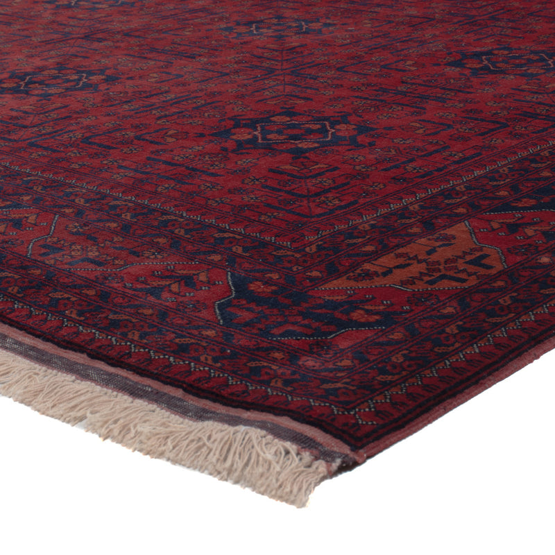 Afghan Rug - Royal - 281 x 199 cm - dark red