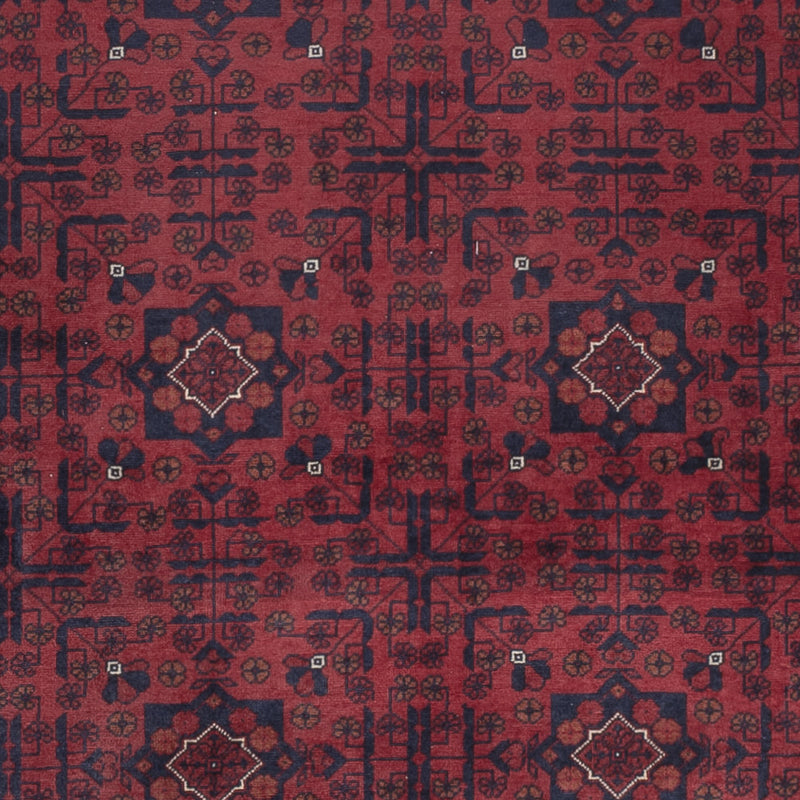 Afghan Rug - Royal - 299 x 199 cm - dark red