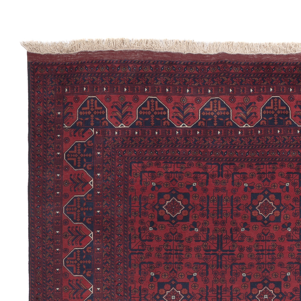 Afghan Rug - Royal - 299 x 199 cm - dark red