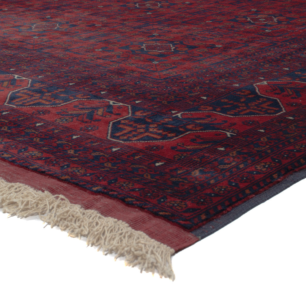 Afghan Rug - Royal - 299 x 199 cm - dark red