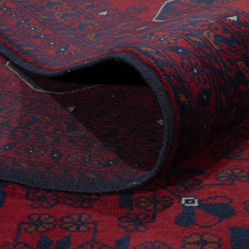 Afghan Rug - Royal - 299 x 199 cm - dark red