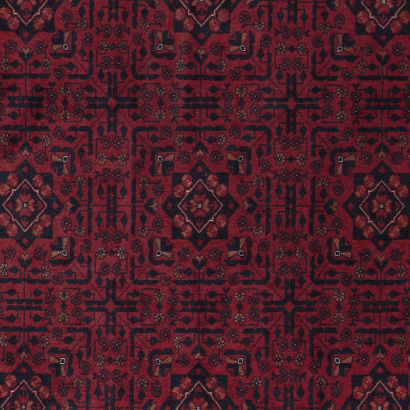 Afghan Rug - Royal - 303 x 201 cm - dark red