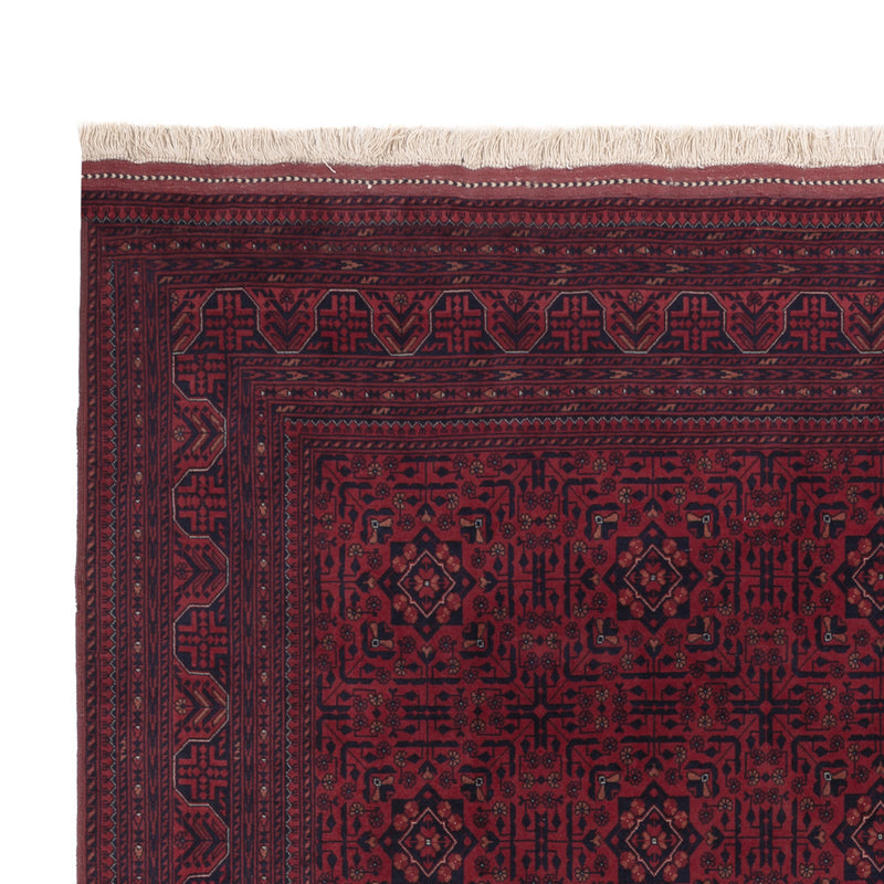 Afghan Rug - Royal - 303 x 201 cm - dark red