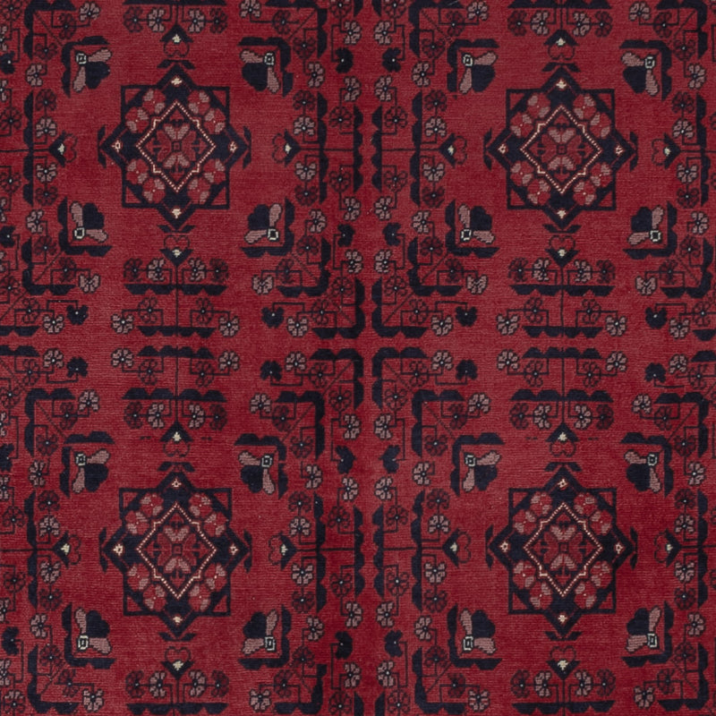 Afghan Rug - Royal - 293 x 196 cm - dark red