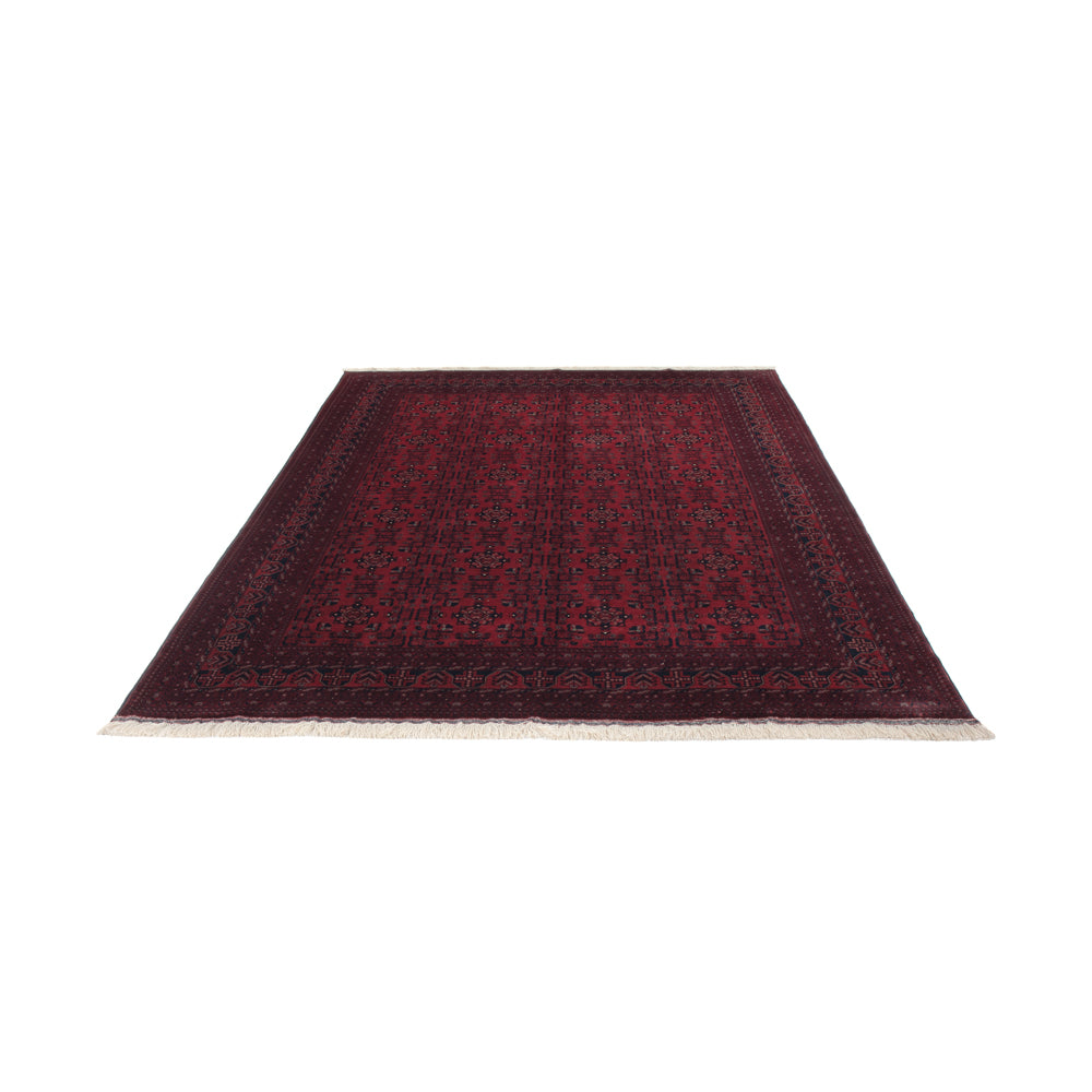 Afghan Rug - Royal - 293 x 196 cm - dark red