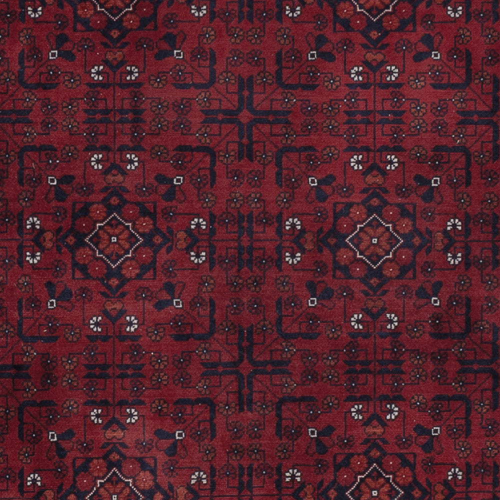 Afghan Rug - Royal - 298 x 199 cm - dark red