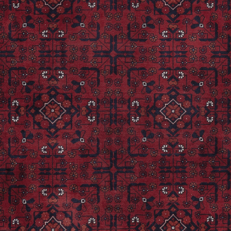 Afghan Rug - Royal - 298 x 199 cm - dark red