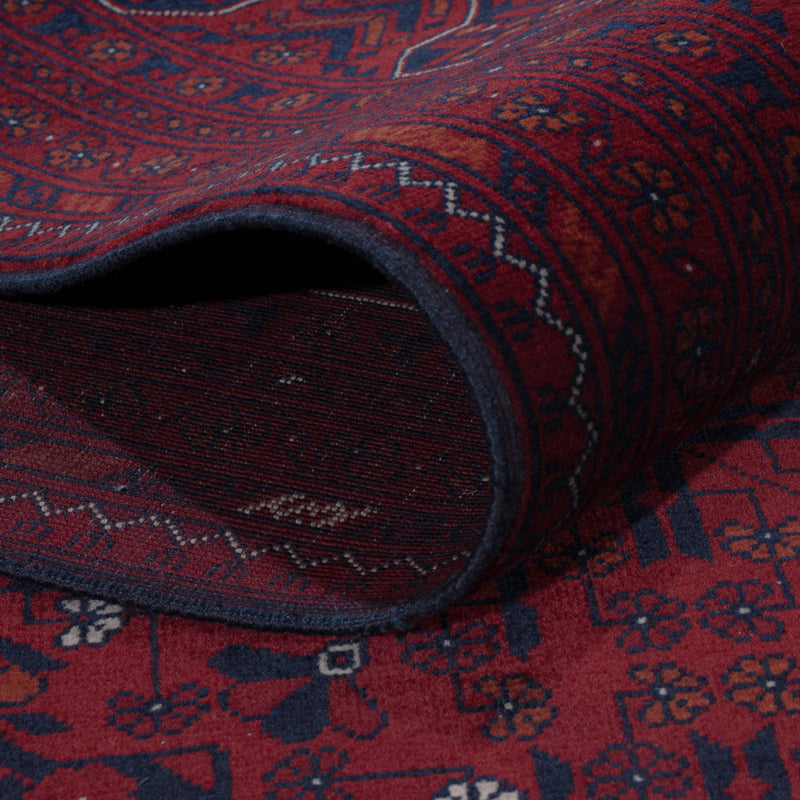 Afghan Rug - Royal - 298 x 199 cm - dark red