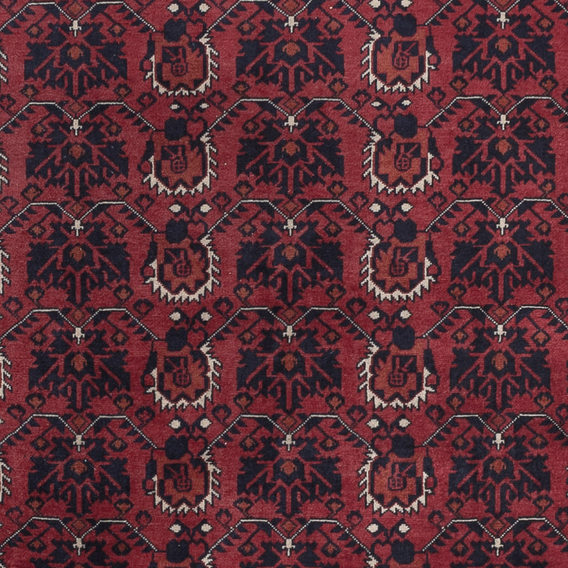 Afghan Rug - Royal - 303 x 194 cm - dark red