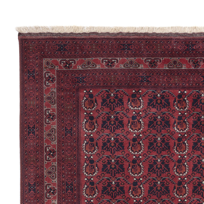 Afghan Rug - Royal - 303 x 194 cm - dark red