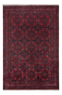 Afghan Rug - Royal - 298 x 204 cm - dark red