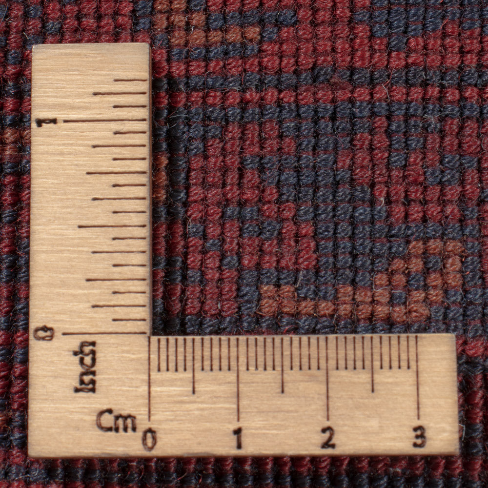 Afghan Rug - Royal - 298 x 204 cm - dark red