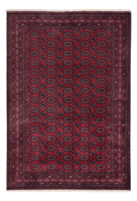 Afghan Rug - Royal - 296 x 200 cm - dark red