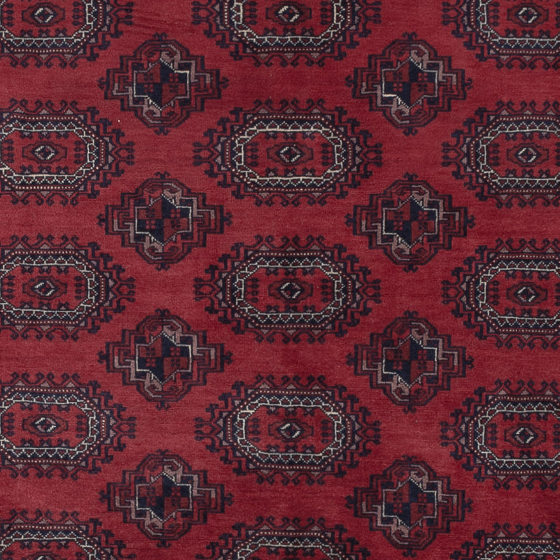 Afghan Rug - Royal - 296 x 200 cm - dark red