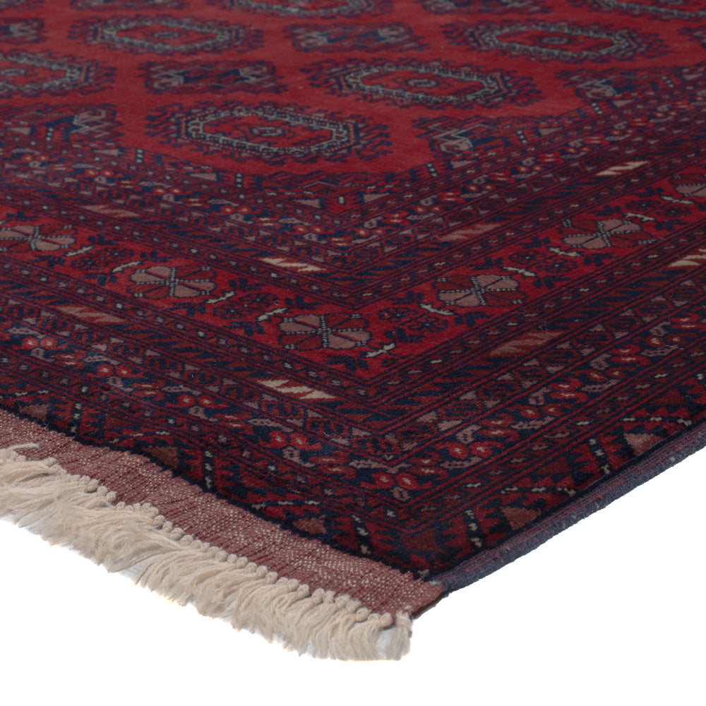 Afghan Rug - Royal - 296 x 200 cm - dark red