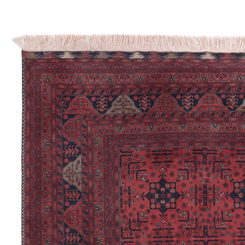 Afghan Rug - Royal - 299 x 198 cm - dark red