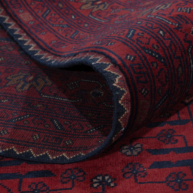 Afghan Rug - Royal - 299 x 198 cm - dark red