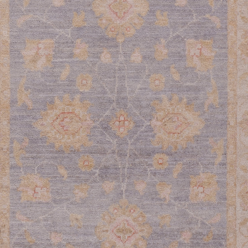 Läufer Ziegler - 258 x 81 cm - hellblau