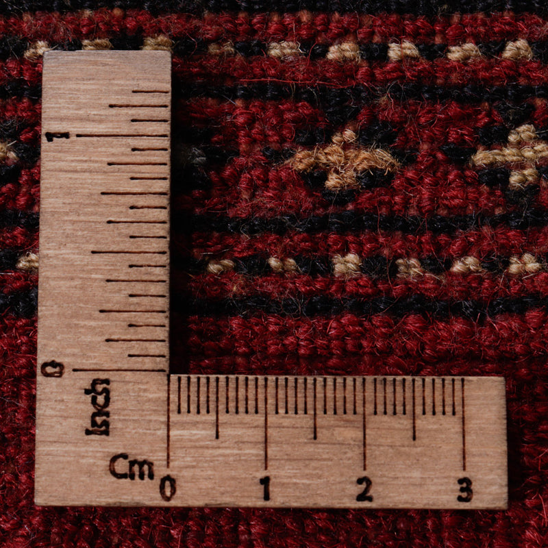 Runner Pakistani Rug - 197 x 78 cm - red