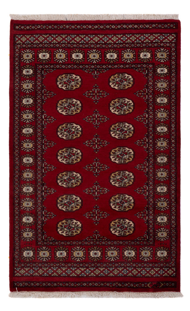 Pakistani Rug - 155 x 97 cm - red