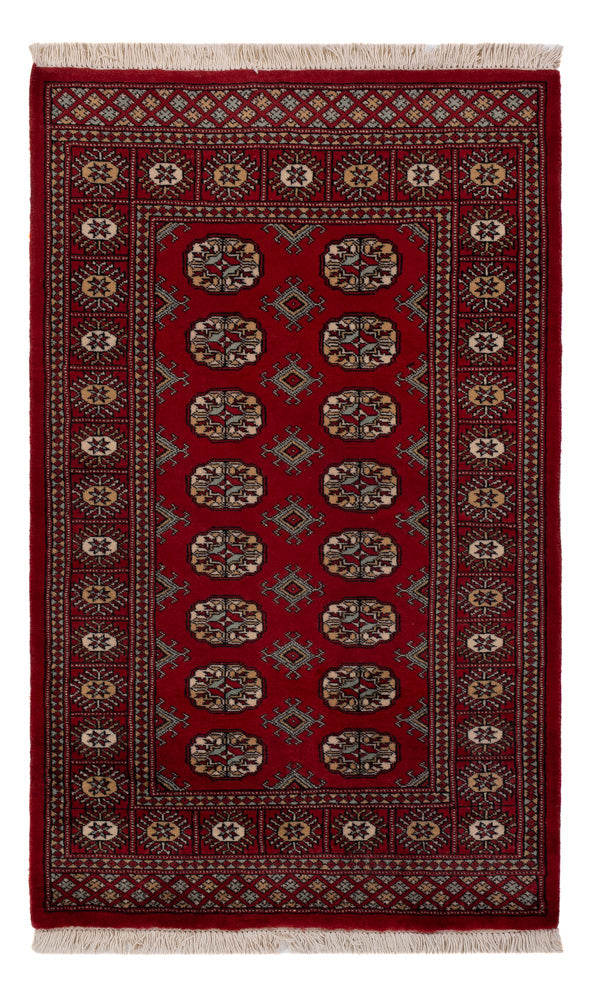 Pakistani Rug - 162 x 97 cm - red