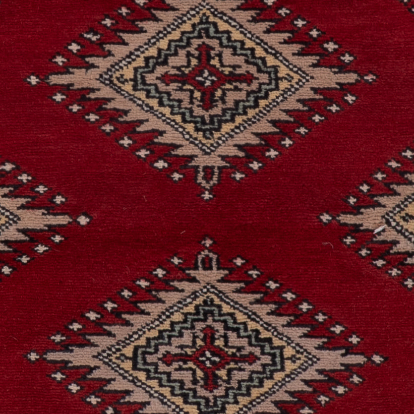 Pakistani Rug - 152 x 94 cm - red