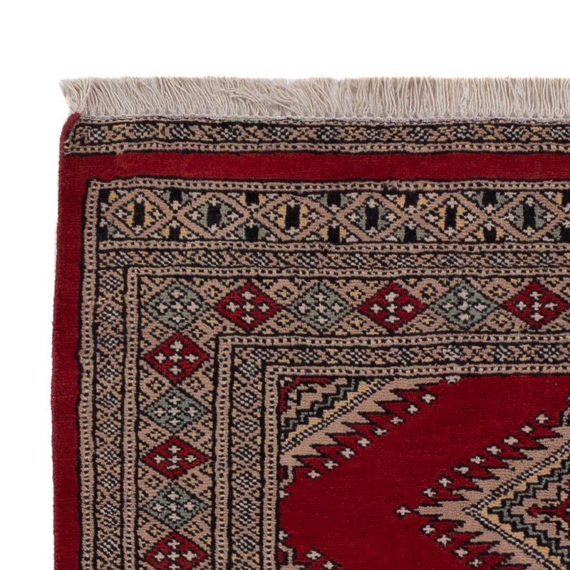 Pakistani Rug - 152 x 94 cm - red