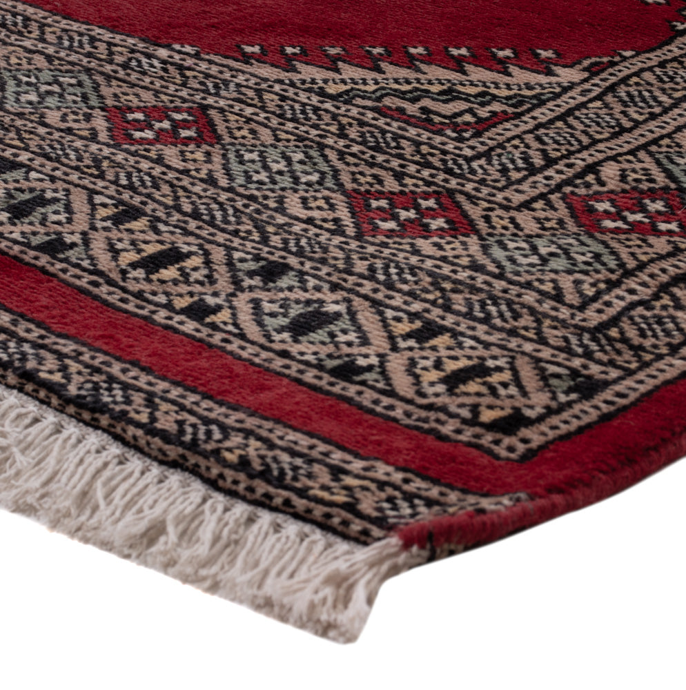 Pakistani Rug - 152 x 94 cm - red