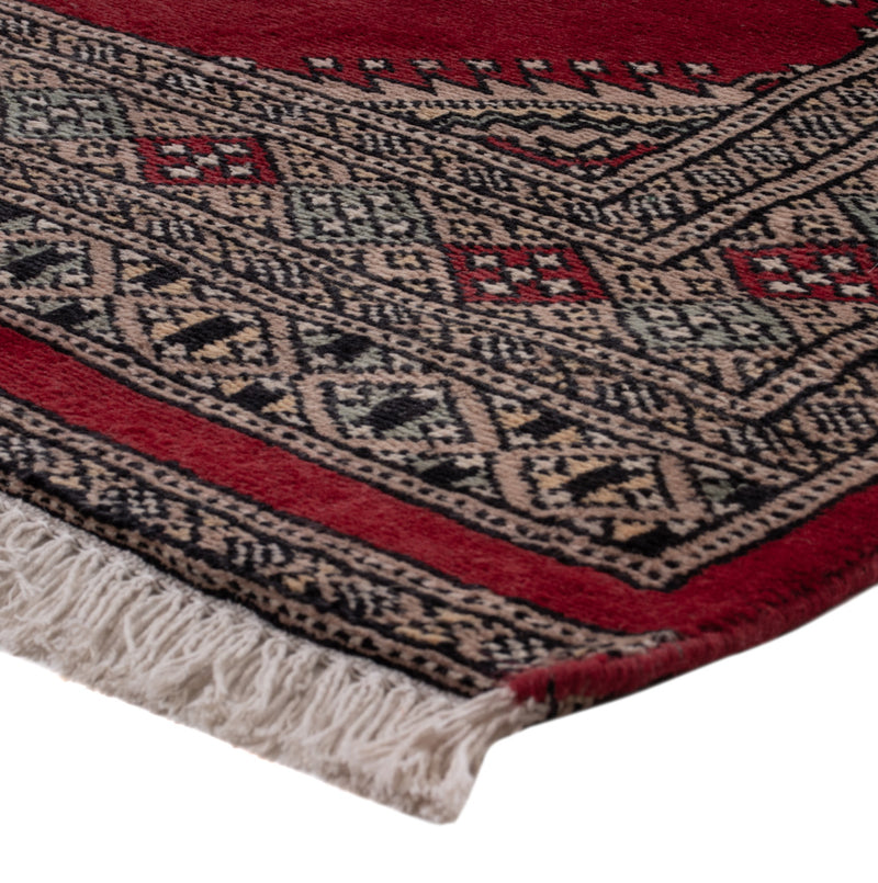 Pakistani Rug - 152 x 94 cm - red