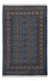 Pakistani Rug 94x151cm - Oriental Rug - Rectangle / Blue / 94 x 151 cm Rectangle