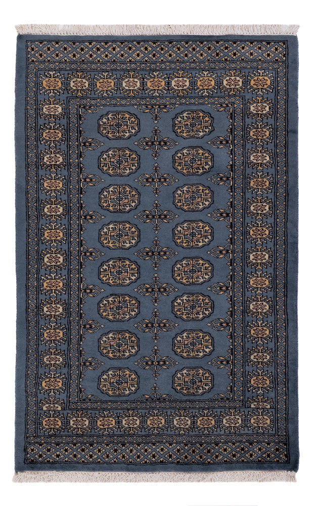 Pakistani Rug - 151 x 94 cm - blue