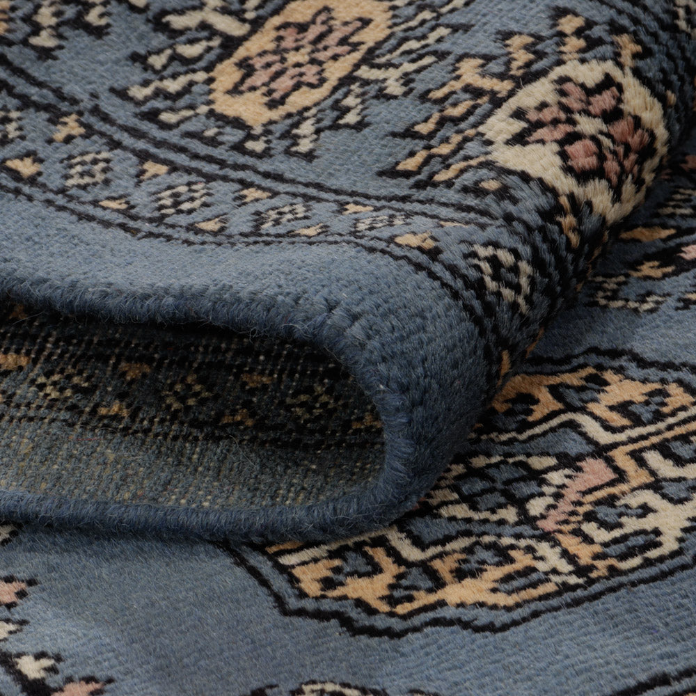 Pakistan Teppich - 159 x 94 cm - blau