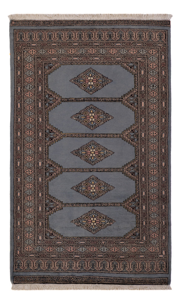 Pakistani Rug - 156 x 93 cm - blue