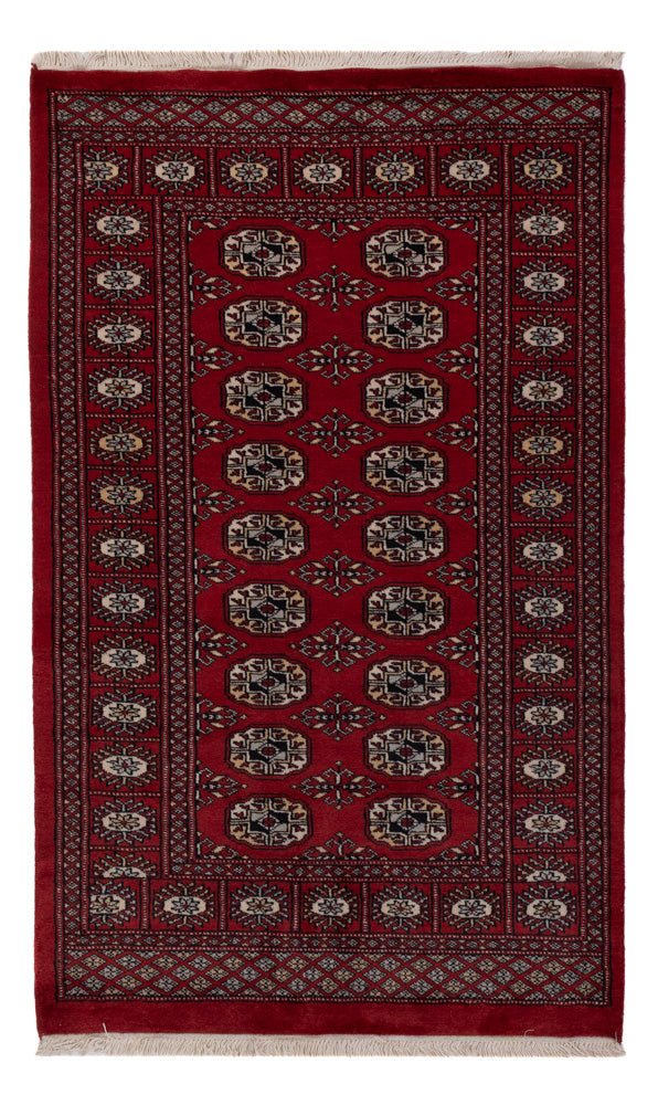 Pakistani Rug - 154 x 93 cm - red