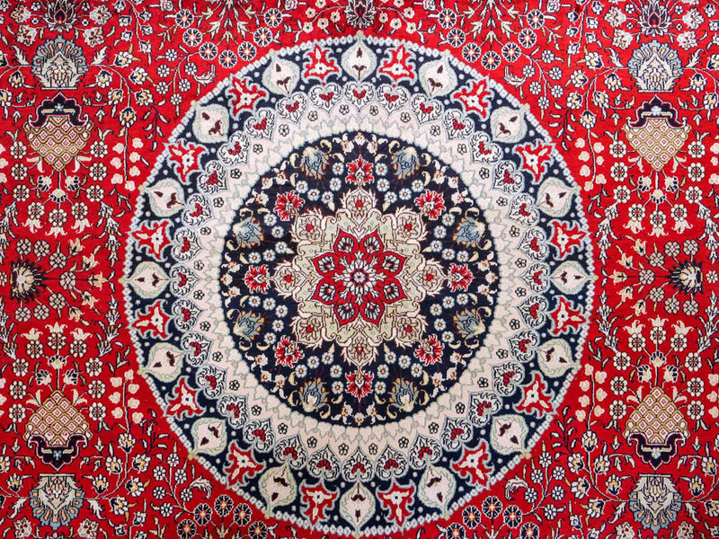 Chinese Silk Rug 370x272cm - Oriental Rug