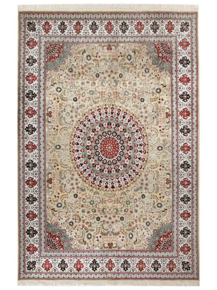Chinese Silk Rug 373x275cm - Oriental Rug