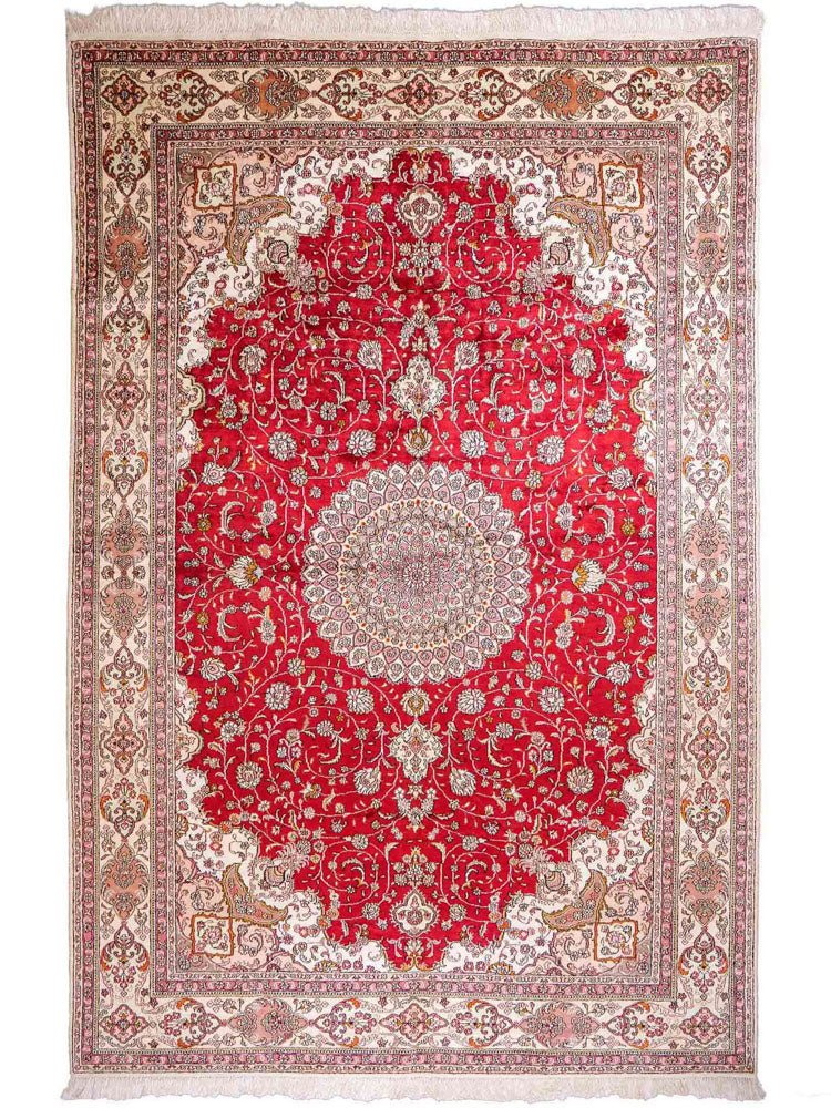 Chinese Silk Rug 278x183cm - Oriental Rug