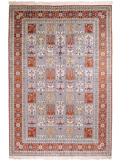 Chinese Silk Rug 181x268cm - Oriental Rug