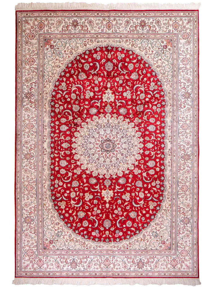 Chinese Silk Rug 263x180cm - Oriental Rug