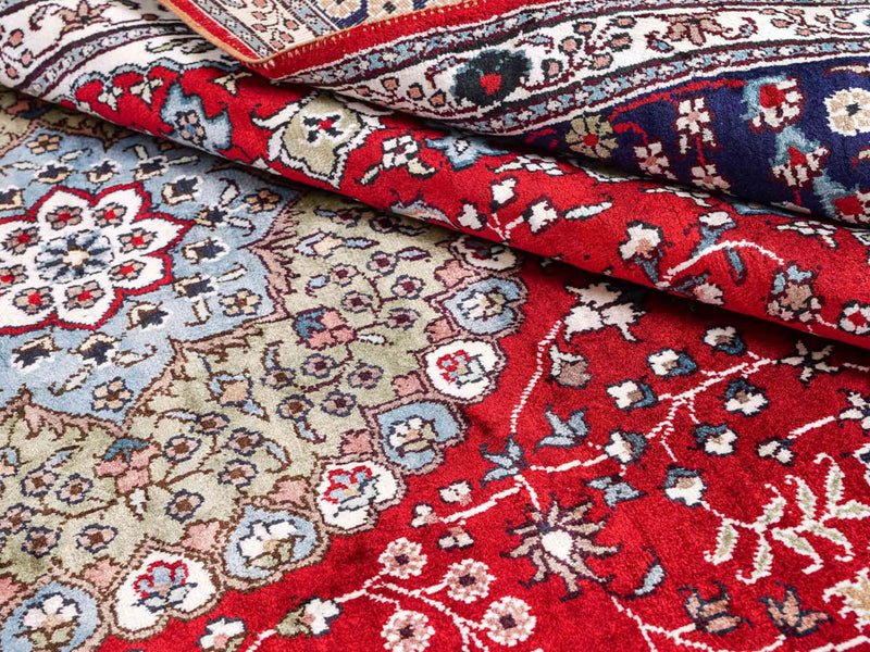 Chinese Silk Rug 246x152cm - Oriental Rug