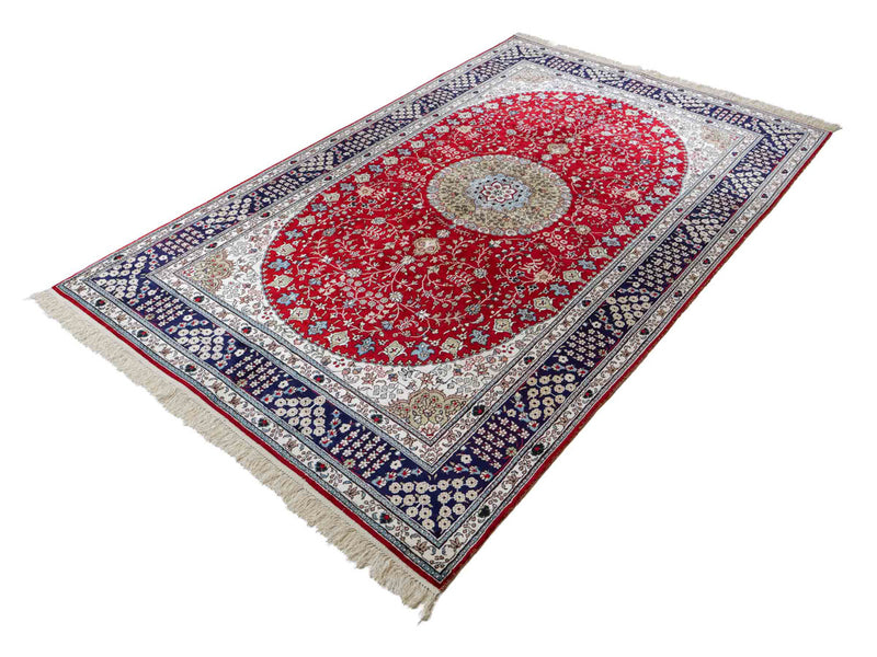 Chinese Silk Rug 246x152cm - Oriental Rug