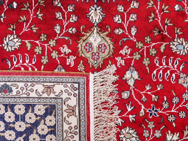 Chinese Silk Rug 246x152cm - Oriental Rug