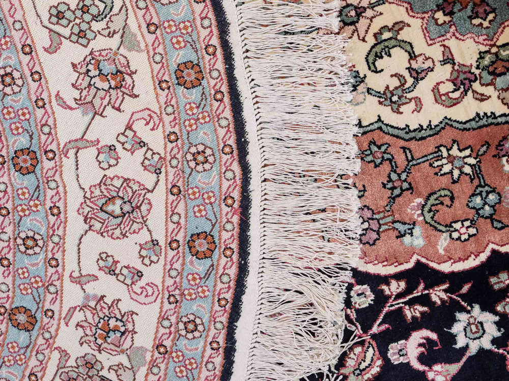 Silk Rug - Chinese Silk - 238 x 153 cm - anthracite