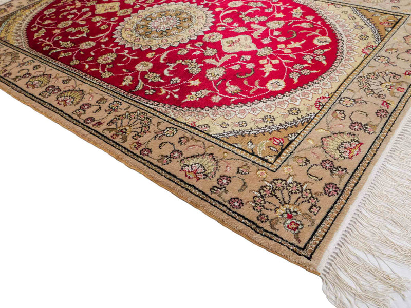 Chinese Silk Rug 78x121cm - Oriental Rug