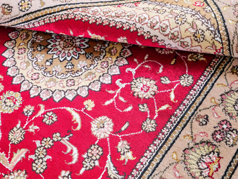 Chinese Silk Rug 78x121cm - Oriental Rug
