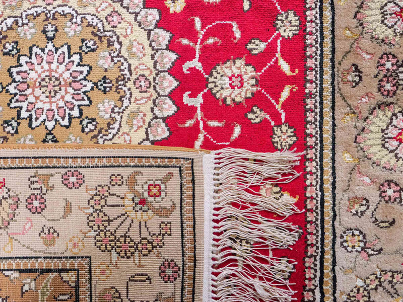 Chinese Silk Rug 78x121cm - Oriental Rug