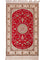Silk Rug - Chinese Silk - 122 x 76 cm - red
