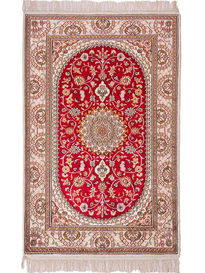 Chinese Silk Rug 78x120cm - Oriental Rug