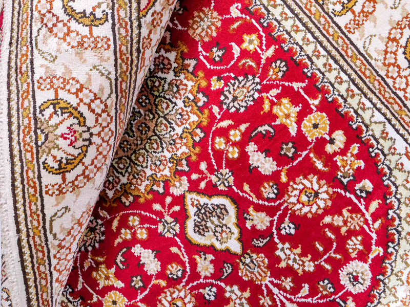 Chinese Silk Rug 81x122cm - Oriental Rug